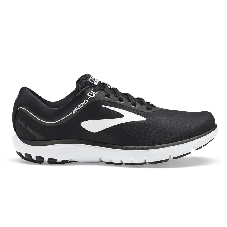 Brooks PureFlow 7 Road Running Shoes - Women's - Grey/Microchip/White (16740-XEPA)